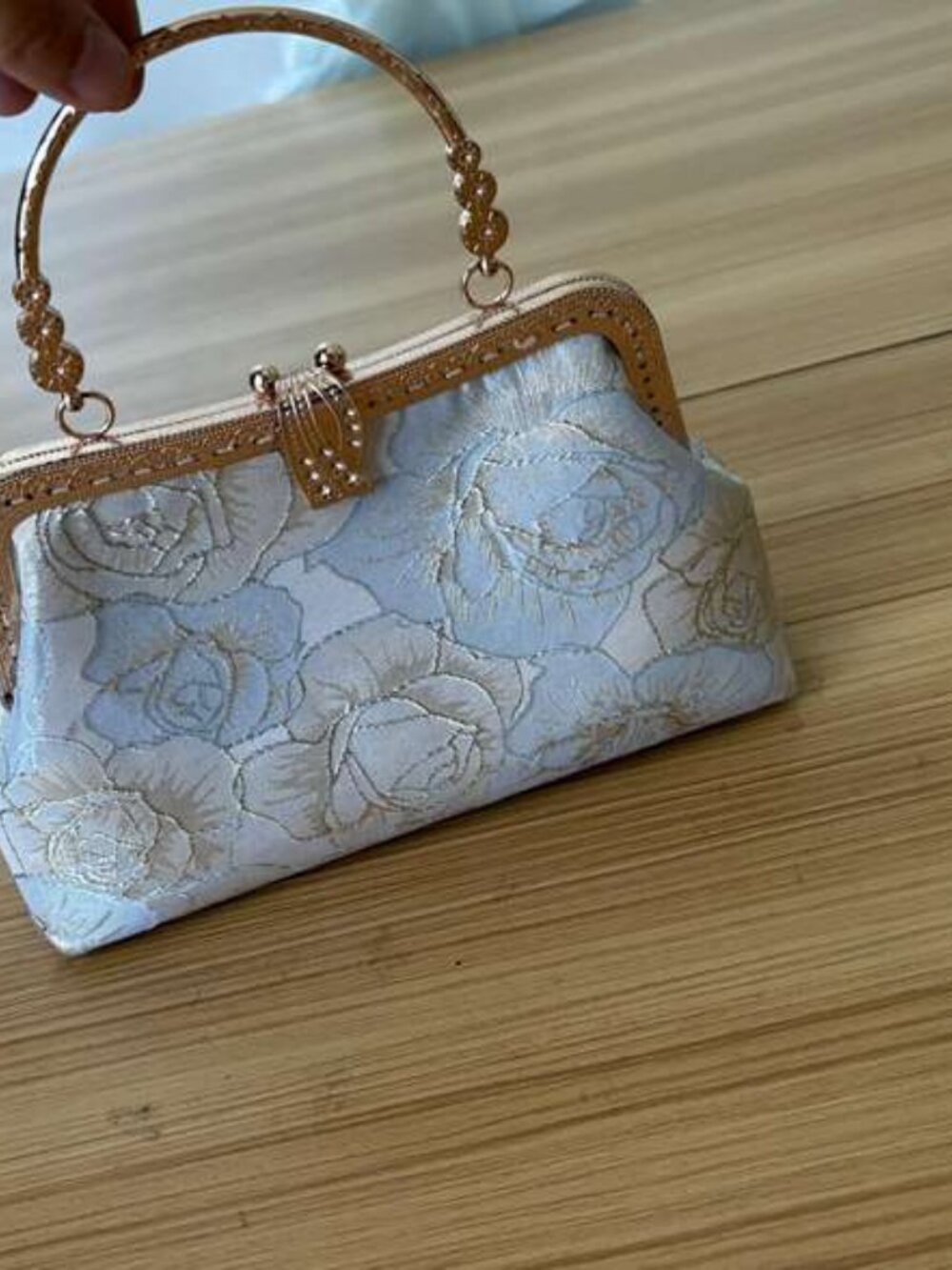Women's canvas handbag